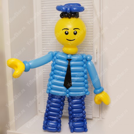 Фигура Лего полицейский 110 см.