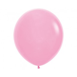 Шар с гелием (32''/80 см) розовый, яркий непрозрачный