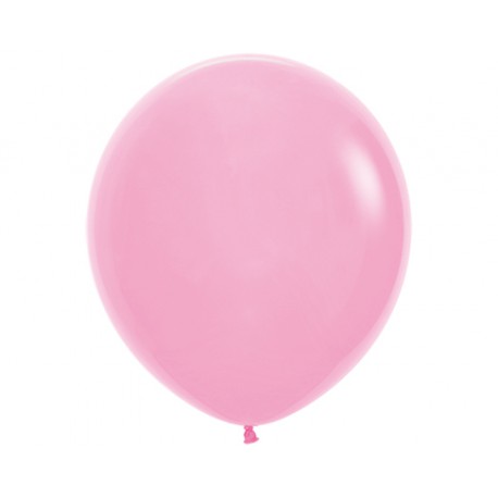 Шар с гелием (32''/80 см) розовый, яркий непрозрачный