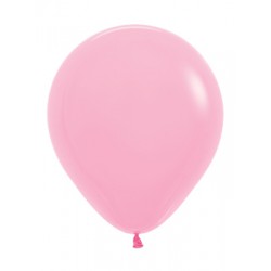 Шар с гелием (18''/45 см) Розовый, яркий непрозрачный