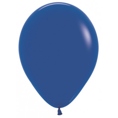 Шар с гелием (12''/30 см) Синий, яркий непрозрачный
