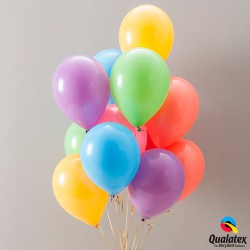 Гелиевые шары (11''/28 см) цвет ассорти