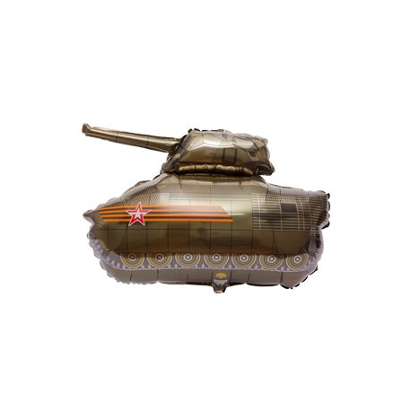 Шар фольгированный танк "День победы!" (22''/56 см)