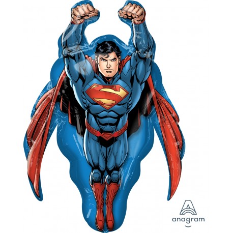 Шар фольгированный "Супермен" (34''/86 см)