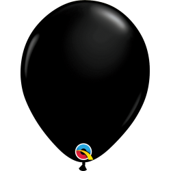 Шар с гелием (11''/28 см) Оникс черный, яркий непрозрачный