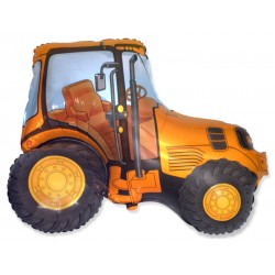 Шар фольгированный - "Трактор желтый" (30''/76 см)