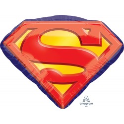 Шар фольгированный "Супермен Эмблема" (26''/66 см)