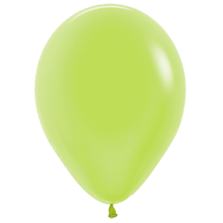 Шар с гелием (12''/30 см) Зеленый, неон