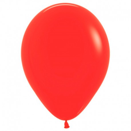 Шар с гелием (12''/30 см) Красный (Red-015)