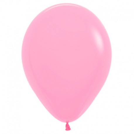 Шар с гелием (12''/30 см) Розовый, яркий непрозрачный
