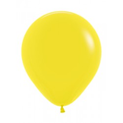 Шар с гелием (18''/45 см) Желтый, яркий непрозрачный
