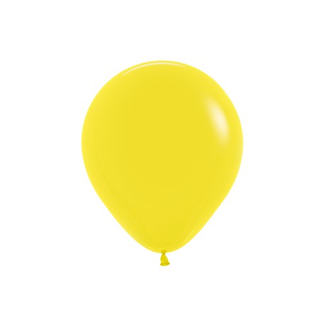 Шар с гелием (18''/45 см) Желтый, яркий непрозрачный