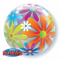 Шар Bubbles fanciful flowers (20''/50 см)