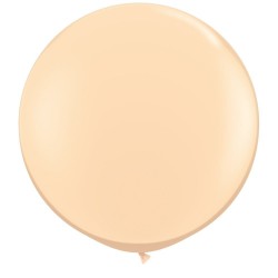 Большие шары с гелием (32''/80 см) цвет пудра